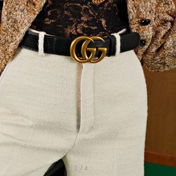 Authentic Gucci GG Marmont Belt - Picture 1 of 6